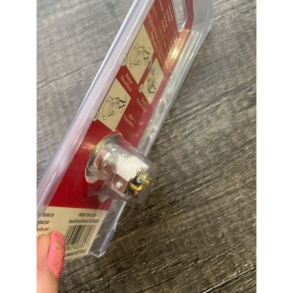 Utilitech Wired Lighted Button Nickel Finish Part #2369365 New opened package - Picture 3 of 8